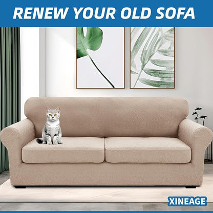 XINEAGE 2026 New 3 Pieces Couch Covers - Image 4