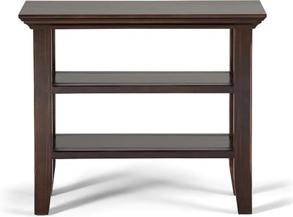 SIMPLIHOME Acadian Solid Wood Transitional-Style 48-inch Wide Coffee Table - Image 7