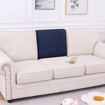 Smiry Waterproof Couch Cushion Covers, Stretch Jacquard Thick Sofa Cushion - Image 5