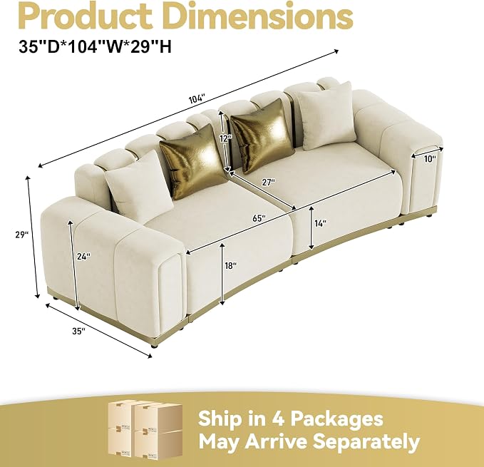 Oversized Velvet Chesterfield Couch - Image 2