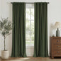 INOVADAY 100% Blackout Linen Curtains by INOVADAY