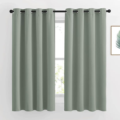 NICETOWN Blackout Sage Green Curtains & Drapes by NICETOWN