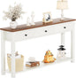Homieasy Farmhouse Console Table by Homieasy