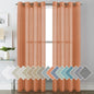 H.VERSAILTEX Linen Curtains Natural Linen Blended Curtain Panels by HVERSAILTEX