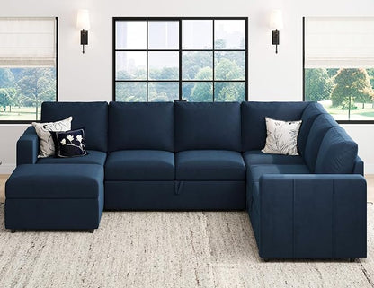 Belffin Modular Sectional Sleeper Sofa - Image 4