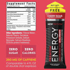 NewTrition® Extra Strength Energy Shots, 250mg Caffeine Energy Shots with Vitamin B & Amino Acids, Sugar-Free Vitamin Energy Shot, 1.7 fl oz (Pack of 12, Cherry Bomb)
