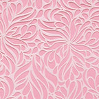 Cake Stencil - Seamless Delicate Pattern for Decorating Tall Double Barrel Cake to Use with Buttercream, Royal Icing, Ganache, Paint, Airbrush (Claris)