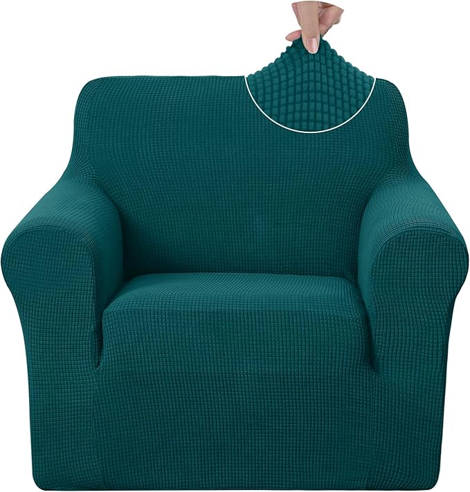 U-NICE HOME Stretch Recliner Chair Cover Armchair Slipcover, 1-Piece Chair cover by U-NICEHOME