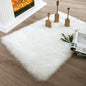 Ashler Home Deco Faux Fur Area Rug, 2 x 2.9 ft, Machine Washable by AshlerHomeDeco