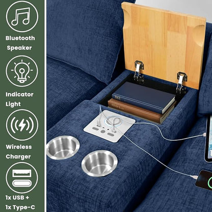 Brelice Modular Sofa Console - Image 5