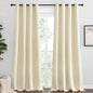 NICETOWN Beige Room Darkening Curtains 120" Long by NICETOWN