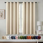 MIULEE Blackout Curtains for Bedroom 2 Panels 55 x 68 Inch Long Cream Beige | by MIULEE