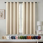 MIULEE Blackout Curtains for Bedroom 2 Panels 50 x 63 Inch Long Cream Beige | by MIULEE