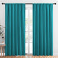 NICETOWN 2 Panels Blackout Curtains, Rod Pocket Thermal Insulated Drapes 84 by NICETOWN