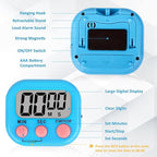 ZILLEEN Classroom Timer for Kids Teachers Digital Timers, Blue Green 6 Pack