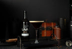 LAVA Premium Espresso Martini Mix, Cold Brew Espresso, 65mg Caffeine Per Serv., No Artificial Sweeteners, Colors, or Flavors, Espresso Martini Gift, 1-Liter (33.8oz) Glass Bottle