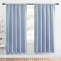 NICETOWN Window Curtains Blackout Drapes, Vintage Blue, 1 Pair, 52 by 72-Inch by NICETOWN