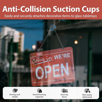 20-Pack Transparent Anti-Collision Suction Cups, 18mm/0.7" Mark-Free Design - Image 4