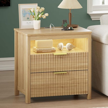 HNEBC Nightstand with Gun Drawer by HNEBC