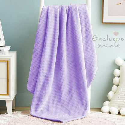 Exclusivo Mezcla Waffle Fleece Throw Blanket - Image 2