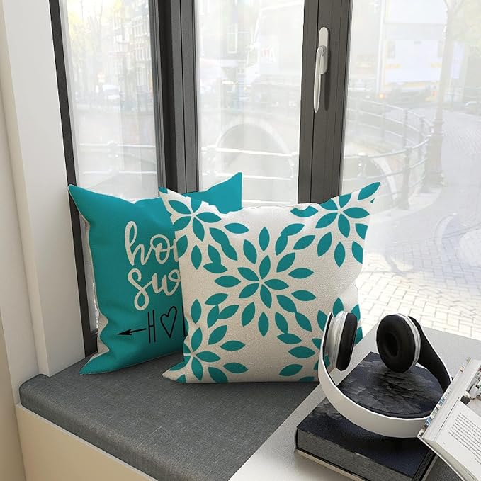 YCOLL Pillow Covers 20x20 Set of 4, Modern Sofa Throw Pillow Cover, Decorative - Image 3