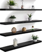YYWUOJJ Wood Floating Shelves for Wall Decor, Rustic Wall Shelves for Bedroom by YYWUOJJ