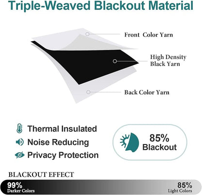 ChrisDowa Small Blackout Curtains - Image 5