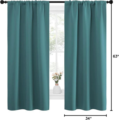 NICETOWN Bedroom Curtains, Three Pass Microfiber Noise Reducing Thermal - Image 10