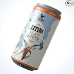 Raposa Nitro Cold Brew Ready to Drink Coffee 250ml - 8.45oz - Made with Oat Milk- Dairy Free - Vegan Cold Brew Ready to Drink, Non GMO, No Artificial Anything - 150mg Caffeine (Flat White (12 Pack))