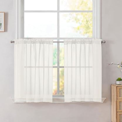 Simplebrand Ivory Tier Curtains by Simplebrand