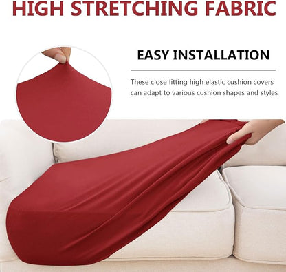 Waterproof Couch Cushion Covers, Stretch Sofa Seat Slipcovers | Stretch Fabric - Image 5