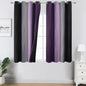 Black and Purple Ombre Blackout Curtains 54 Inch Length | Room Darkening by ESTELARTEXTILER