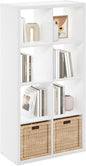 Furinno Cubicle Open Back Decorative Cube Storage Organizer by Furinno-FitsYourSpaceFitsYourBudget