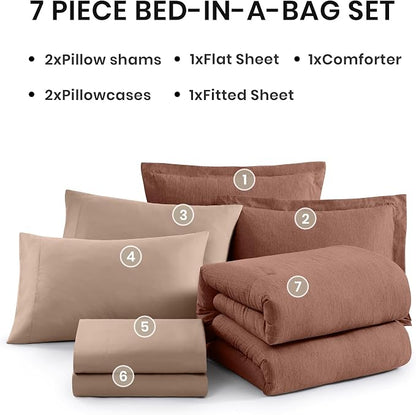 Monbix Queen Comforter Set - Image 7