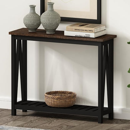 ChooChoo Console Table for Entryway Sofa Tables Living Room Farmhouse, Hallway by ChooChoo
