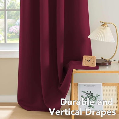 H.VERSAILTEX Christmas Blackout Curtains Premium Blackout Thermal Insulated - Image 8