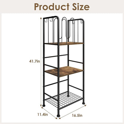 Towel Racks for Bathroom 3-Tier M-Shaped Detachable Dividers, Durable Metal - Image 7
