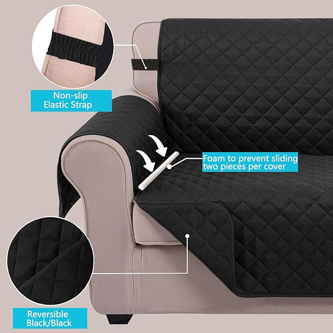 U-NICE HOME Loveseat Sofa Cover - Image 3