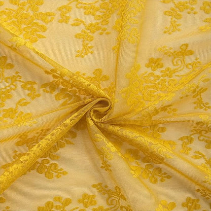 YJ YANJUN Vintage Lace Curtains 84 Inches Long-Victorian Floral Pattern Boho - Image 6