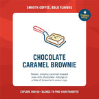 Cameron's Coffee Roasted Ground Coffee Bag, Chocolate Caramel Brownie, 32 Ounce