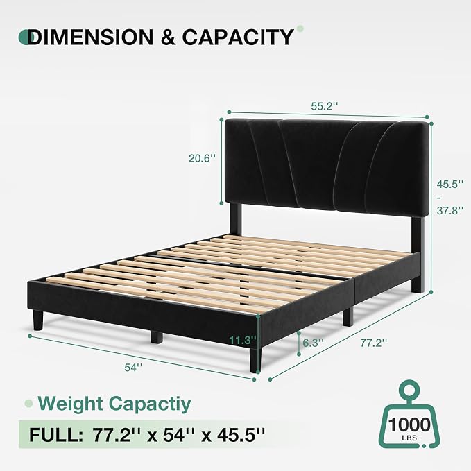 Novilla Full Size Bed Frame - Image 2