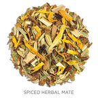 Tea Forte Spiced Herbal Maté Premium Organic Loose Leaf Caffeinated Herbal Tea Blend Canister, Makes 35-50 Cups