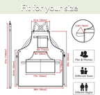 Kitchen Apron, Work Apron, Canvas, Multiple Pockets, Gardening, Painting, BBQ, Artist, Carpenter, Sizes M to XXL, White
