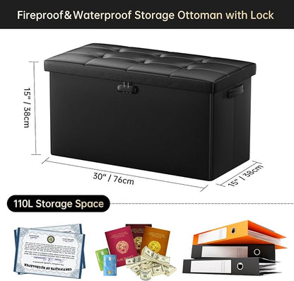 DocSafe Storage Ottoman Bench - Image 10