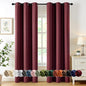 MIULEE Christmas Blackout Curtains by MIULEE