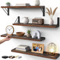 BAYKA Wall Shelves for Bedroom Decor, Floating Shelves for Wall, Display by Bayka
