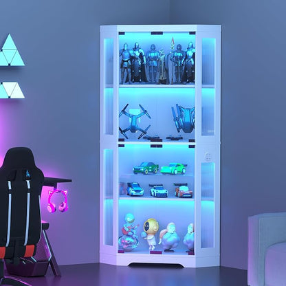 GarveeHome Corner Display Cabinet - Image 7