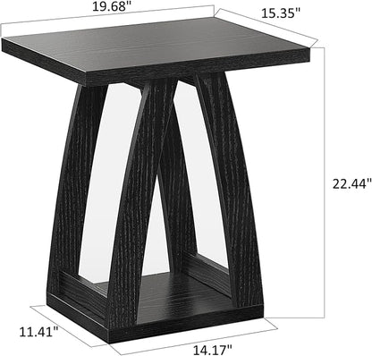 FROMJBEST End Tables Living Room, Side Table Beside Sofa, Nightstand - Image 2