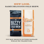 Bizzy Organic Cold Brew Coffee | Breakfast Blend | Coarse Ground Coffee | Medium-Light Roast | Micro Sifted | Specialty Grade | 100% Arabica | 1 LB