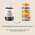 Om Master Blend Mushroom Gummies - Organic Mushroom Supplement with 10 Mushrooms and Ashwagandha – Support Immunity, Gut Health & Stress Relief, 56 Count (28 Servings), Mixed Berry Flavor